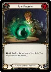 Fate Foreseen (Red) - JDG016 - Flesh and Blood: Promo Cards - Flesh and Blood TCG card