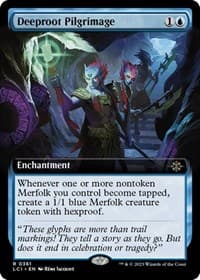 Deeproot Pilgrimage (Extended Art) - The Lost Caverns of Ixalan - Magic: The Gathering card