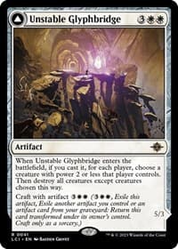 Unstable Glyphbridge - The Lost Caverns of Ixalan - Magic: The Gathering card