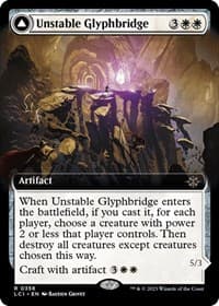Unstable Glyphbridge (Extended Art) - The Lost Caverns of Ixalan - Magic: The Gathering card