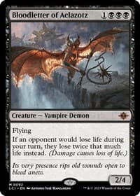 Bloodletter of Aclazotz - The Lost Caverns of Ixalan - Magic: The Gathering card