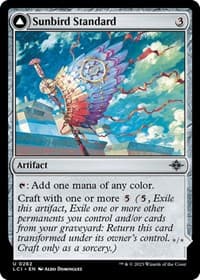 Sunbird Standard - The Lost Caverns of Ixalan - Magic: The Gathering card