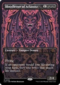 Bloodletter of Aclazotz (Borderless) - The Lost Caverns of Ixalan - Magic: The Gathering card