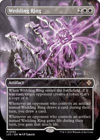 Wedding Ring (Borderless) - Commander: The Lost Caverns of Ixalan - Magic: The Gathering card