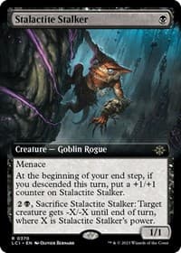 Stalactite Stalker (Extended Art) - The Lost Caverns of Ixalan - Magic: The Gathering card