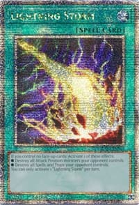 Lightning Storm (Quarter Century Secret Rare) - 25th Anniversary Rarity Collection - YuGiOh card