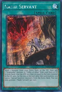 Nadir Servant (Platinum Secret Rare) - 25th Anniversary Rarity Collection - YuGiOh card