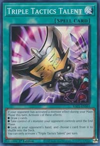 Triple Tactics Talent - 25th Anniversary Rarity Collection - YuGiOh card