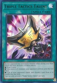 Triple Tactics Talent (UR) - 25th Anniversary Rarity Collection - YuGiOh card