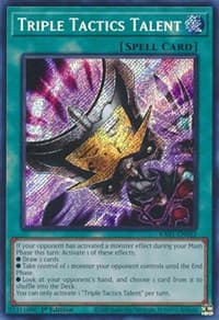 Triple Tactics Talent (Secret Rare) - 25th Anniversary Rarity Collection - YuGiOh card