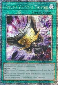 Triple Tactics Talent (Quarter Century Secret Rare) - 25th Anniversary Rarity Collection - YuGiOh card
