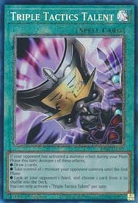 Triple Tactics Talent (PCR) - 25th Anniversary Rarity Collection - YuGiOh card