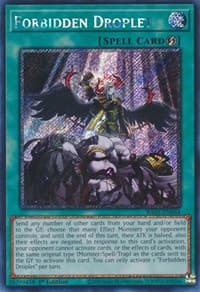 Forbidden Droplet (Platinum Secret Rare) - 25th Anniversary Rarity Collection - YuGiOh card