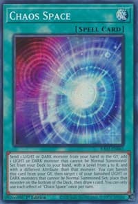 Chaos Space - 25th Anniversary Rarity Collection - YuGiOh card