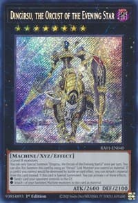 Dingirsu, the Orcust of the Evening Star (Secret Rare) - 25th Anniversary Rarity Collection - YuGiOh card
