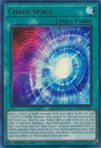 Chaos Space (UR) - 25th Anniversary Rarity Collection - YuGiOh card