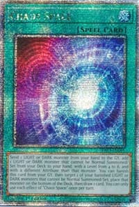 Chaos Space (Quarter Century Secret Rare) - 25th Anniversary Rarity Collection - YuGiOh card