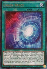 Chaos Space (PUR) - 25th Anniversary Rarity Collection - YuGiOh card