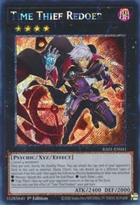 Time Thief Redoer (Platinum Secret Rare) - 25th Anniversary Rarity Collection - YuGiOh card