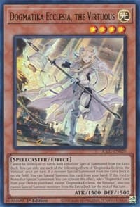Dogmatika Ecclesia, the Virtuous (UR) - 25th Anniversary Rarity Collection - YuGiOh card