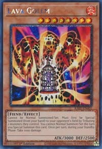 Lava Golem (Platinum Secret Rare) - 25th Anniversary Rarity Collection - YuGiOh card