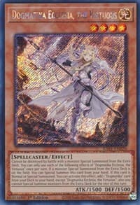 Dogmatika Ecclesia, the Virtuous (Platinum Secret Rare) - 25th Anniversary Rarity Collection - YuGiOh card