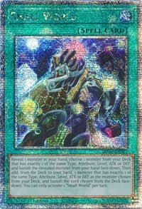 Small World (Quarter Century Secret Rare) - 25th Anniversary Rarity Collection - YuGiOh card