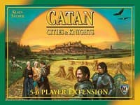 Catan: The Cities and Knights of Catan (5-6 player expansion) - Board Game - Mayfair Games - Boardgames card