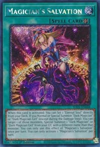 Magician's Salvation (Platinum Secret Rare) - 25th Anniversary Rarity Collection - YuGiOh card