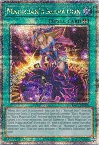 Magician's Salvation (Quarter Century Secret Rare) - 25th Anniversary Rarity Collection - YuGiOh card