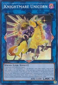 Knightmare Unicorn (Alternate Art) - 25th Anniversary Rarity Collection - YuGiOh card