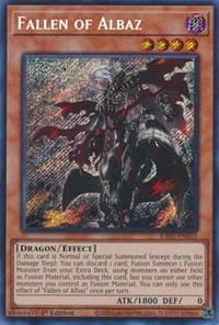 Fallen of Albaz (Secret Rare) - 25th Anniversary Rarity Collection - YuGiOh card
