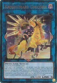 Knightmare Unicorn (Alternate Art) (PUR) - 25th Anniversary Rarity Collection - YuGiOh card