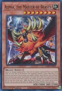 Alpha, the Master of Beasts - 25th Anniversary Rarity Collection - YuGiOh card