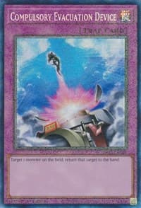 Compulsory Evacuation Device (PCR) - 25th Anniversary Rarity Collection - YuGiOh card