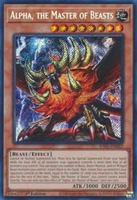 Alpha, the Master of Beasts (Secret Rare) - 25th Anniversary Rarity Collection - YuGiOh card