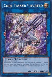 Code Talker Inverted (Platinum Secret Rare) - 25th Anniversary Rarity Collection - YuGiOh card
