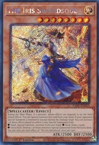 The Iris Swordsoul (Platinum Secret Rare) - 25th Anniversary Rarity Collection - YuGiOh card