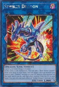 Striker Dragon (Platinum Secret Rare) - 25th Anniversary Rarity Collection - YuGiOh card