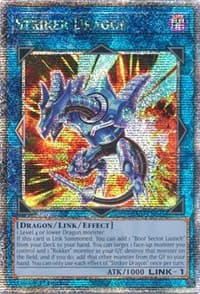 Striker Dragon (Quarter Century Secret Rare) - 25th Anniversary Rarity Collection - YuGiOh card
