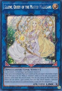 Selene, Queen of the Master Magicians (Platinum Secret Rare) - 25th Anniversary Rarity Collection - YuGiOh card