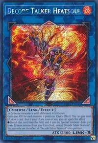 Decode Talker Heatsoul (Platinum Secret Rare) - 25th Anniversary Rarity Collection - YuGiOh card