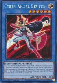 Cyber Angel Benten (Platinum Secret Rare) - 25th Anniversary Rarity Collection - YuGiOh card