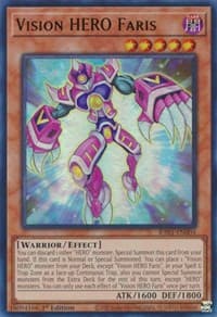 Vision HERO Faris (UR) - 25th Anniversary Rarity Collection - YuGiOh card