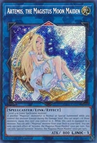 Artemis, the Magistus Moon Maiden (Secret Rare) - 25th Anniversary Rarity Collection - YuGiOh card