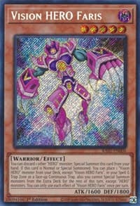 Vision HERO Faris (Secret Rare) - 25th Anniversary Rarity Collection - YuGiOh card