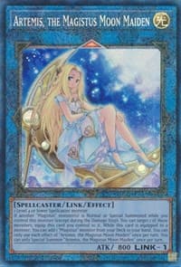 Artemis, the Magistus Moon Maiden (PCR) - 25th Anniversary Rarity Collection - YuGiOh card