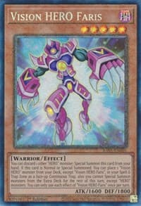 Vision HERO Faris (PCR) - 25th Anniversary Rarity Collection - YuGiOh card