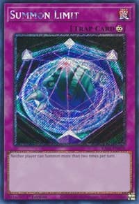 Summon Limit (Platinum Secret Rare) - 25th Anniversary Rarity Collection - YuGiOh card