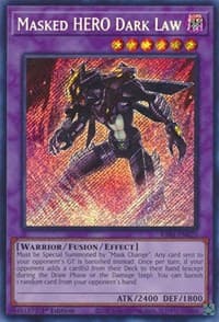 Masked HERO Dark Law (Secret Rare) - 25th Anniversary Rarity Collection - YuGiOh card